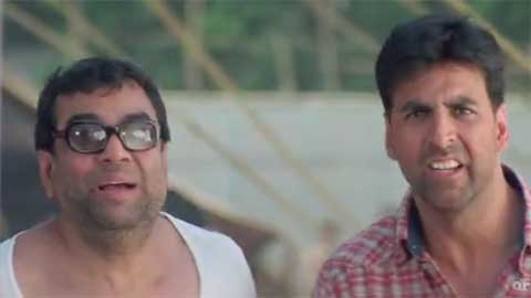 aali re aali paresh rawal meme of phir hera pheri movie